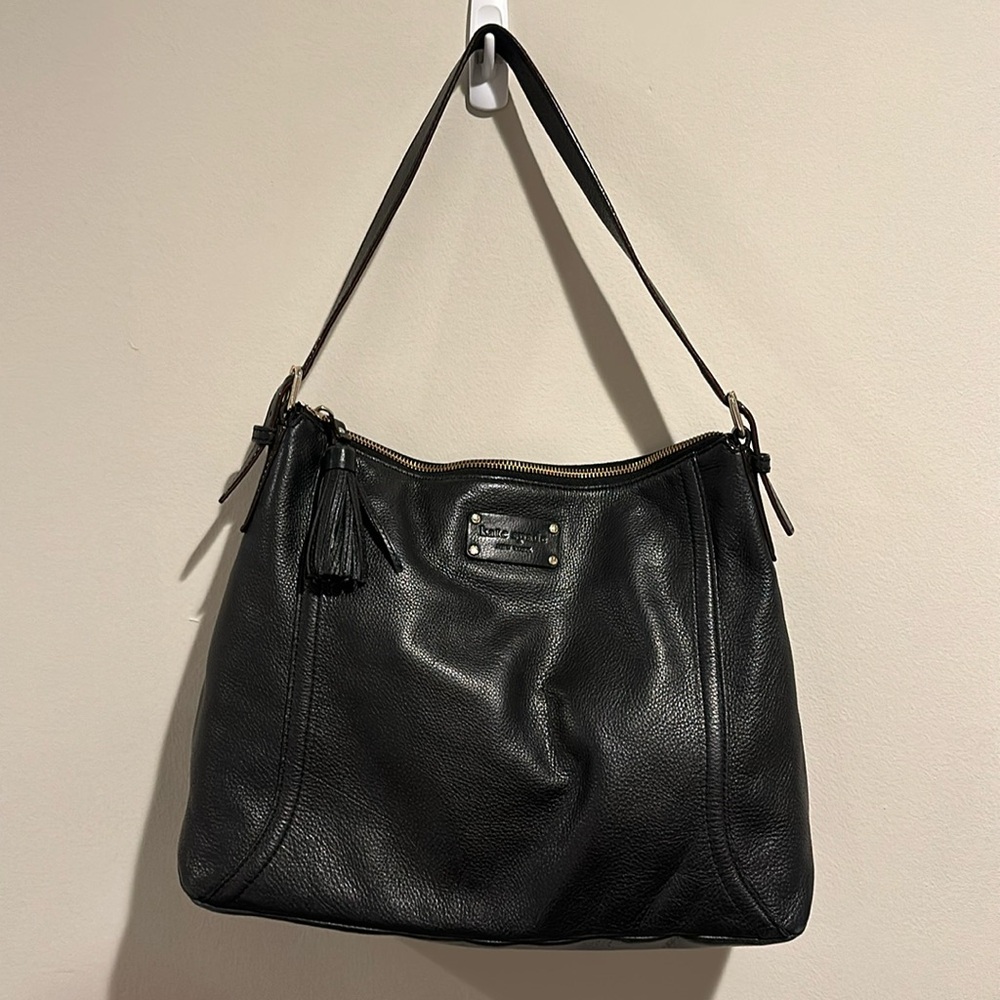 Kate Spade Black Pebbled Leather Bag